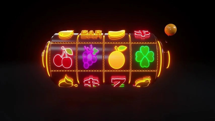 slot machine neon