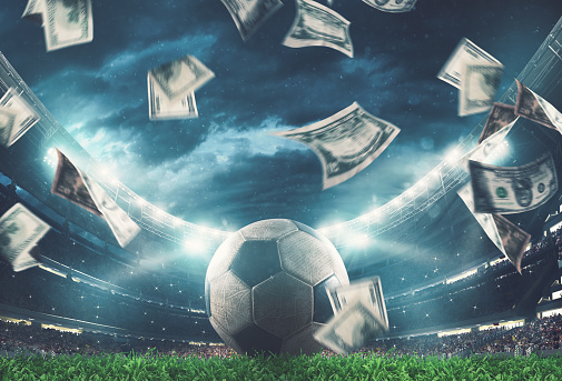 Concept of money power and bets in football matches